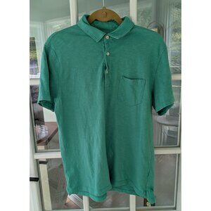J. Crew Mercantile Polo Shirt - MENS LARGE - TEAL